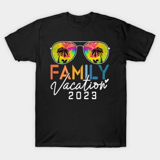 Family Vacation 2023 Beach Matching Summer Vacation 2023 T-Shirt